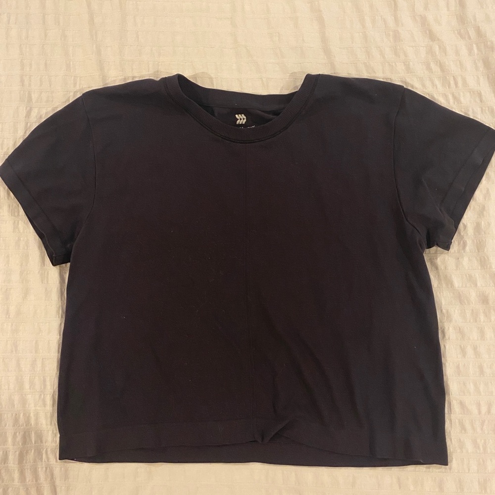 Plain black croptop!